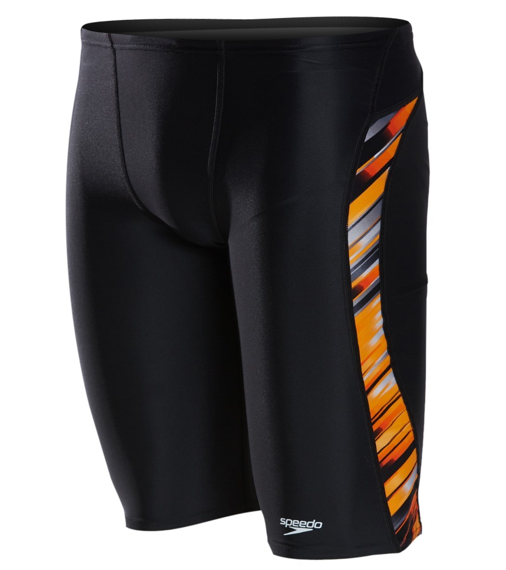 Speedo Reigning Light Jammer Swimsuit - Orange 22 Nylon/Lycra® - Swimoutlet.com