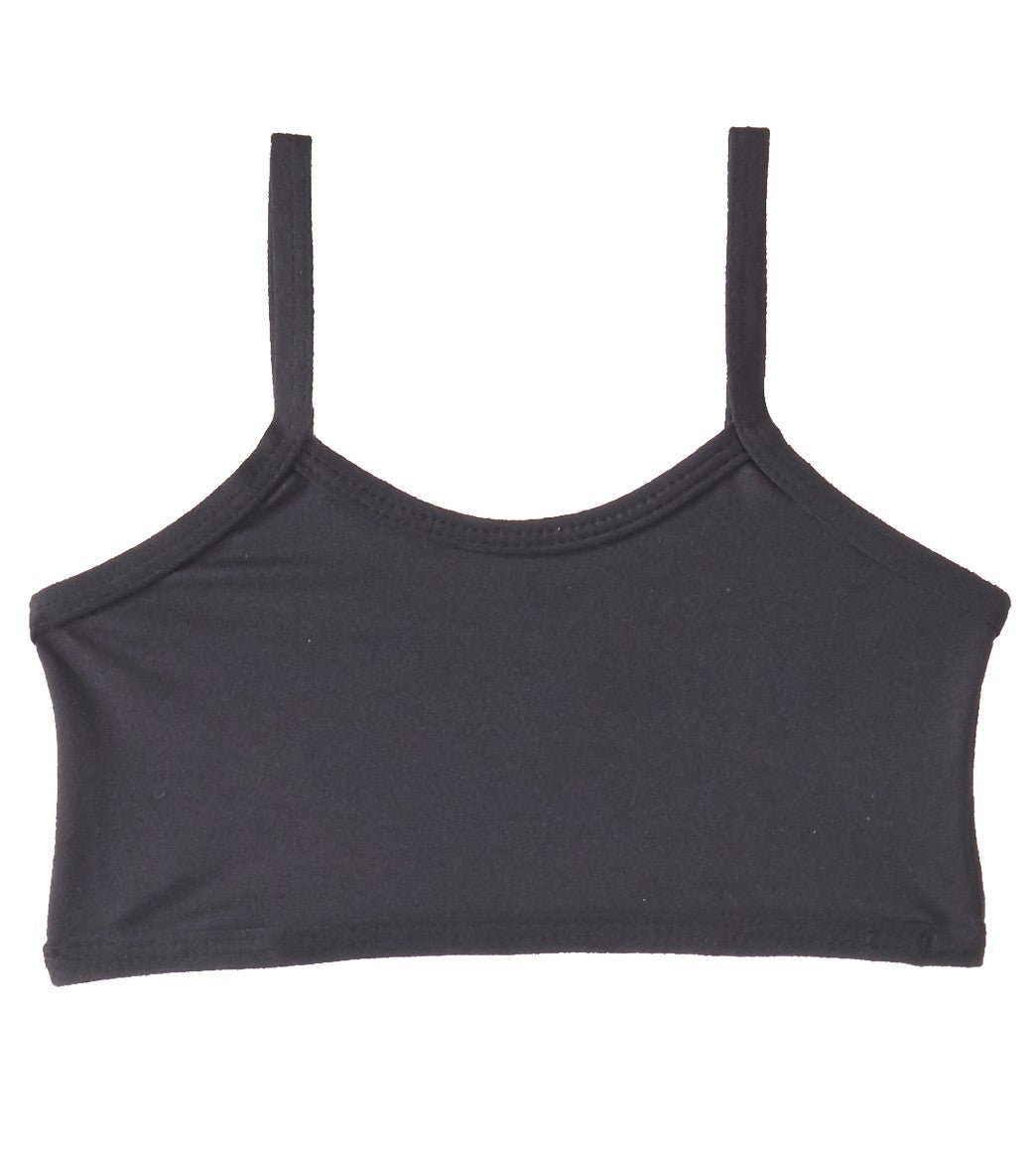 Flexi Lexi Girls' Mini Bralette Shirt - Black Medium - Swimoutlet.com