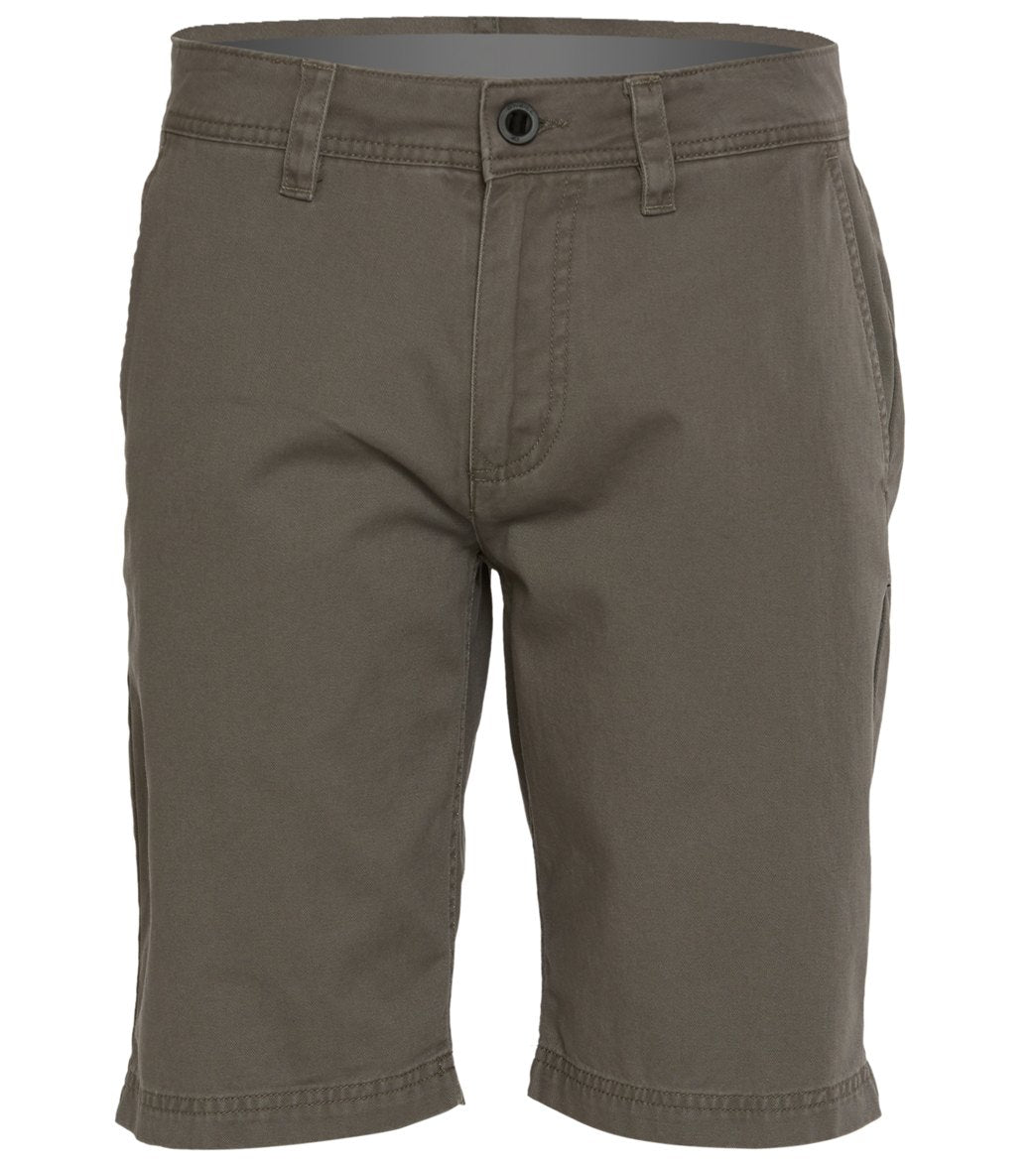 O'neill Men's Jay Stretch Chino 20 Short - Grey 28 Cotton/Elastane - Swimoutlet.com