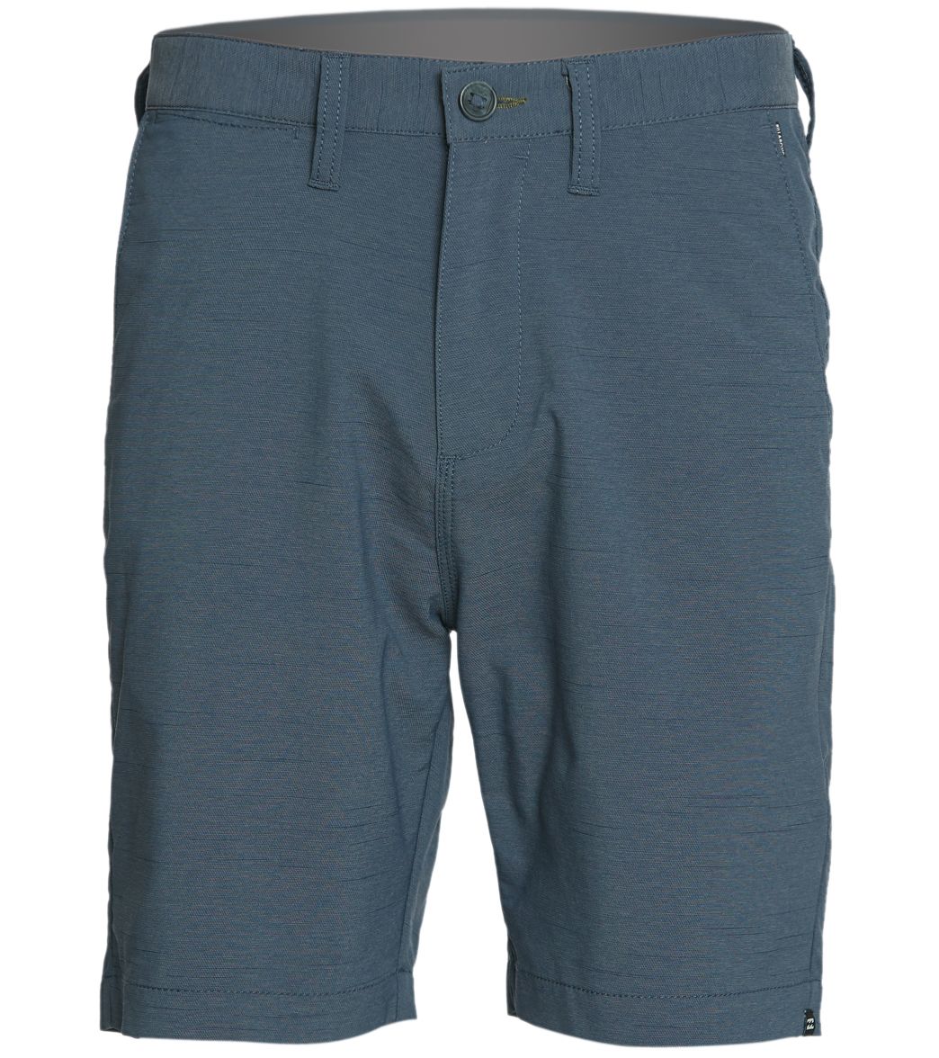 Billabong Men's Surftrek Wick Walkshorts Boardshorts - Navy 40 Elastane/Nylon/Polyester - Swimoutlet.com