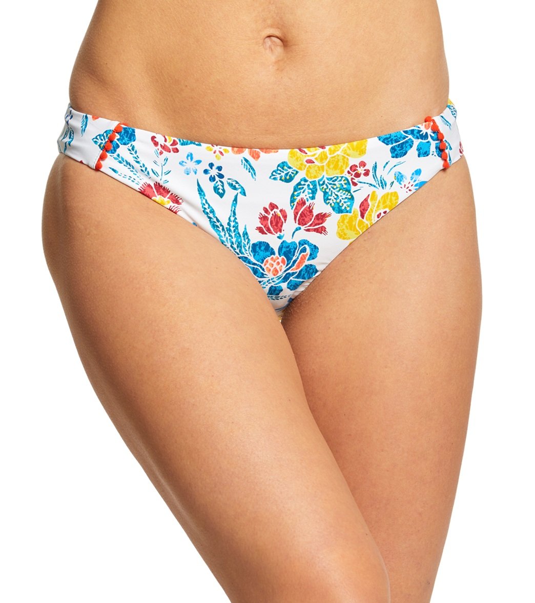 Lucky Brand Las Dalias Hipster Bikini Bottom - Multi Medium - Swimoutlet.com