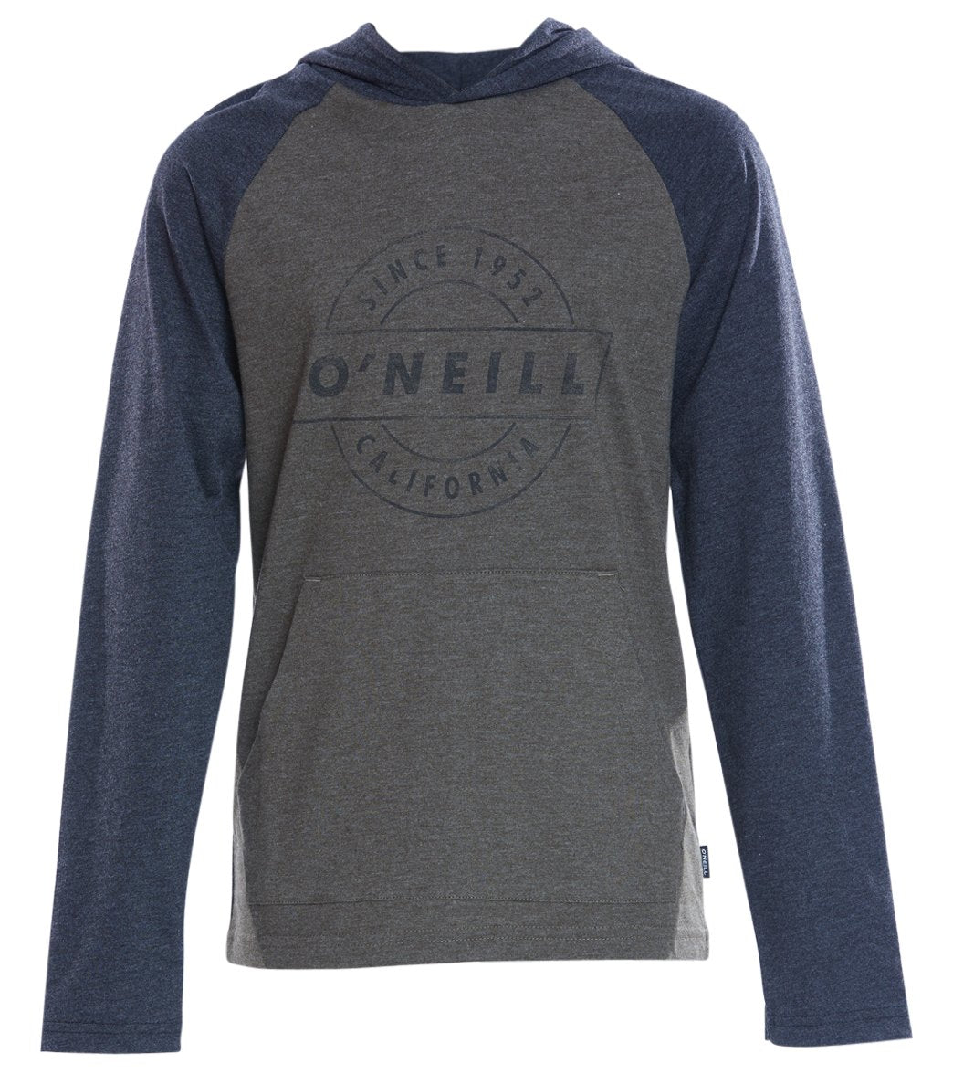 O'neill Boys' Mateo Pullover Hoody Big Kid - Military Green Small Cotton/Polyester - Swimoutlet.com
