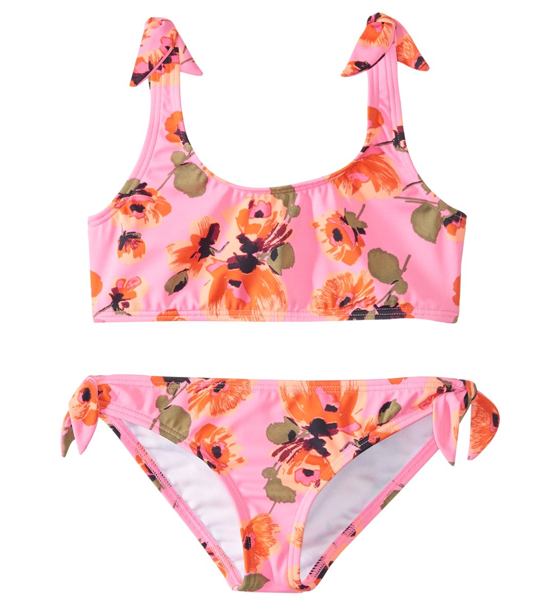 Billabong Girls' Bella Beach Tank Two Piece Bikini Set (Big Kid) at ...