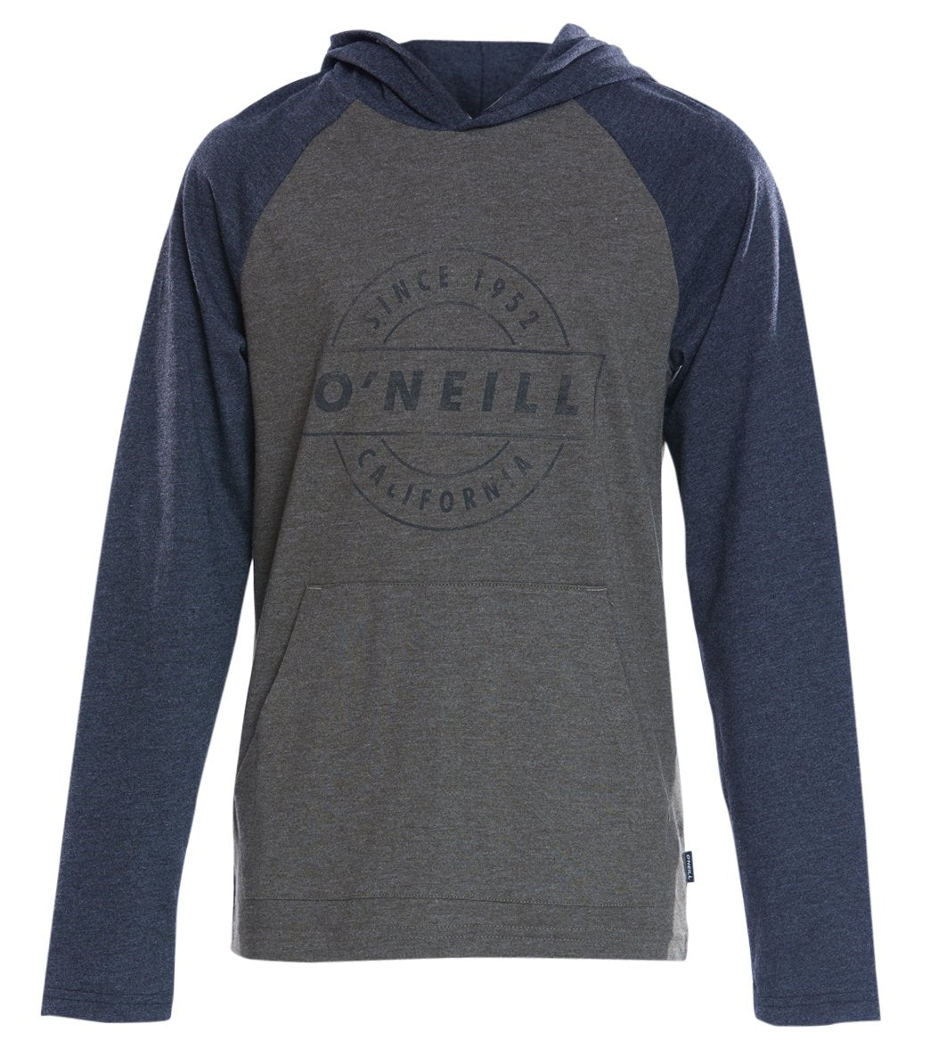 O'neill Boys' Mateo Pullover Hoody Big Kid - Military Green 3T Cotton/Polyester - Swimoutlet.com