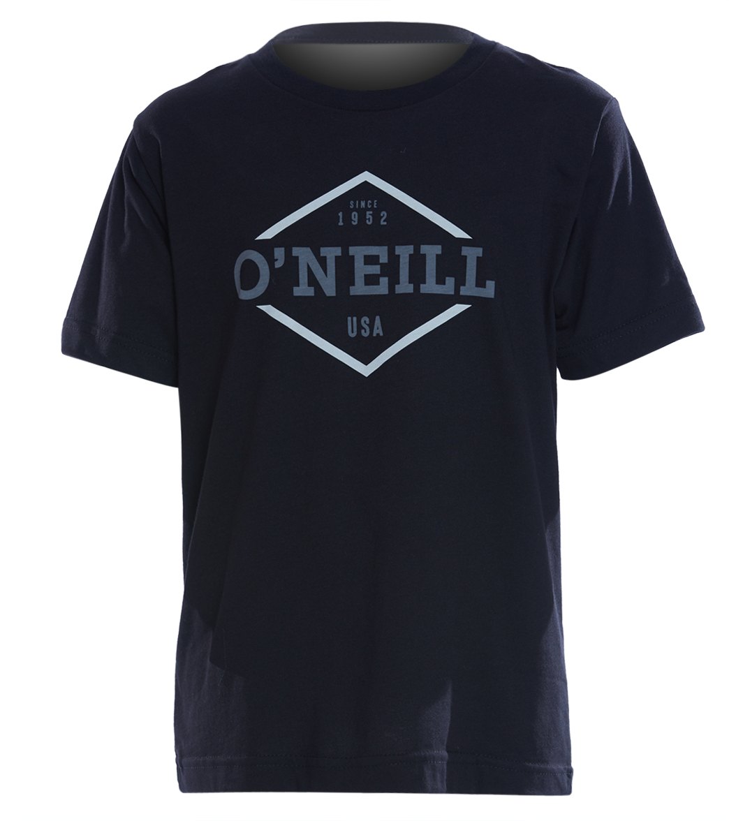 O'neill Boys' Rockwell Tee Shirt Big Kid - Black Small Cotton/Polyester - Swimoutlet.com