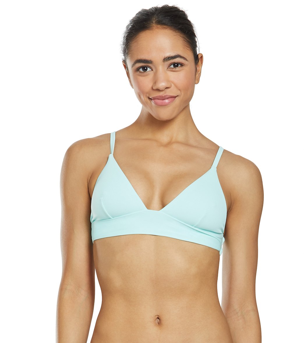 Speedo Olivia Triangle Bikini Top - Blue Tint Small Nylon/Xtra/Life/Lycra® - Swimoutlet.com