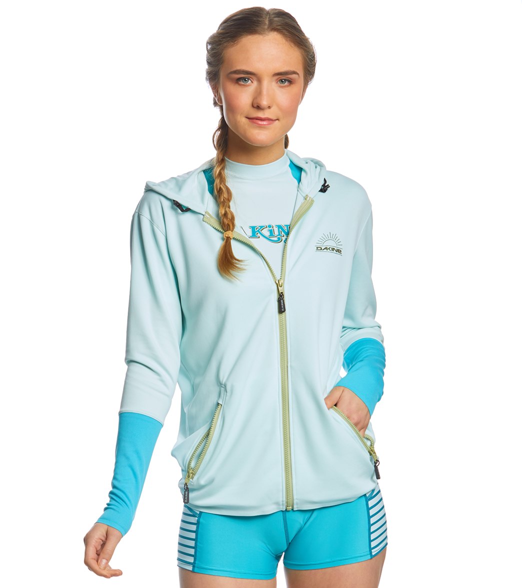 Dakine Women's Freedom Front Zip Hoodie - Bay Islands Xl Polyester - Swimoutlet.com