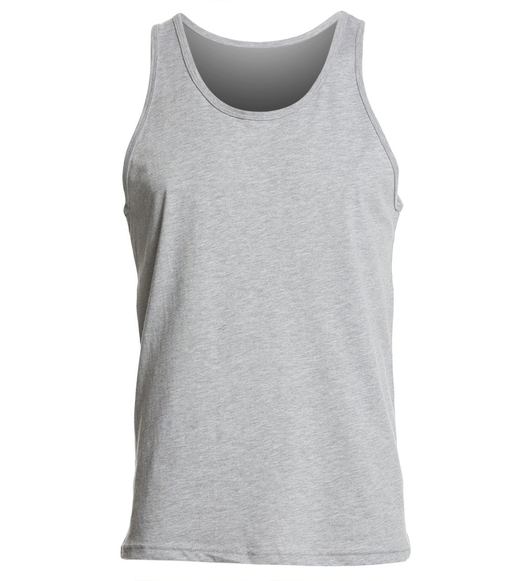 Men's Jersey Tank Top - Athletic Heather Medium Cotton - Swimoutlet.com