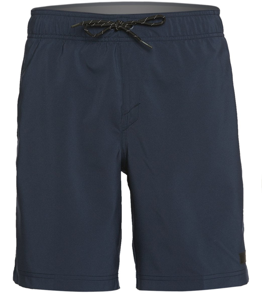 Oakley Men's Ace Volley 18 Boardshorts - Fathom Small Polyester - Swimoutlet.com