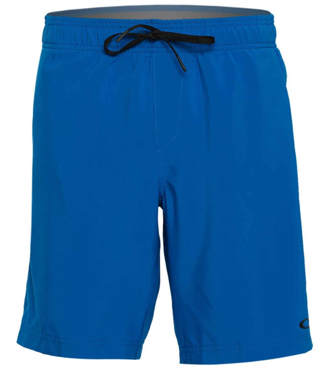 Oakley Men's Ace Volley 18 Boardshorts - Ozone Small Polyester - Swimoutlet.com