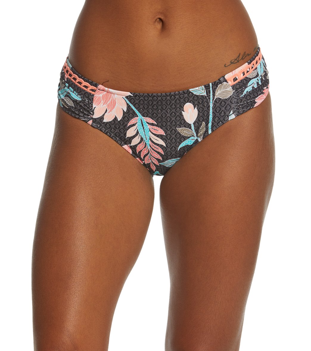 Seafolly Bali Hai Retro Bikini Bottom - Black 12 - Swimoutlet.com