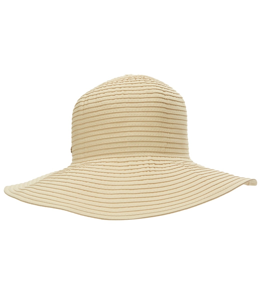 Sun 'N' Sand French Laundry Straw Sun Hats for Women - Backless, Foldable,  and Packable Hat - Beach