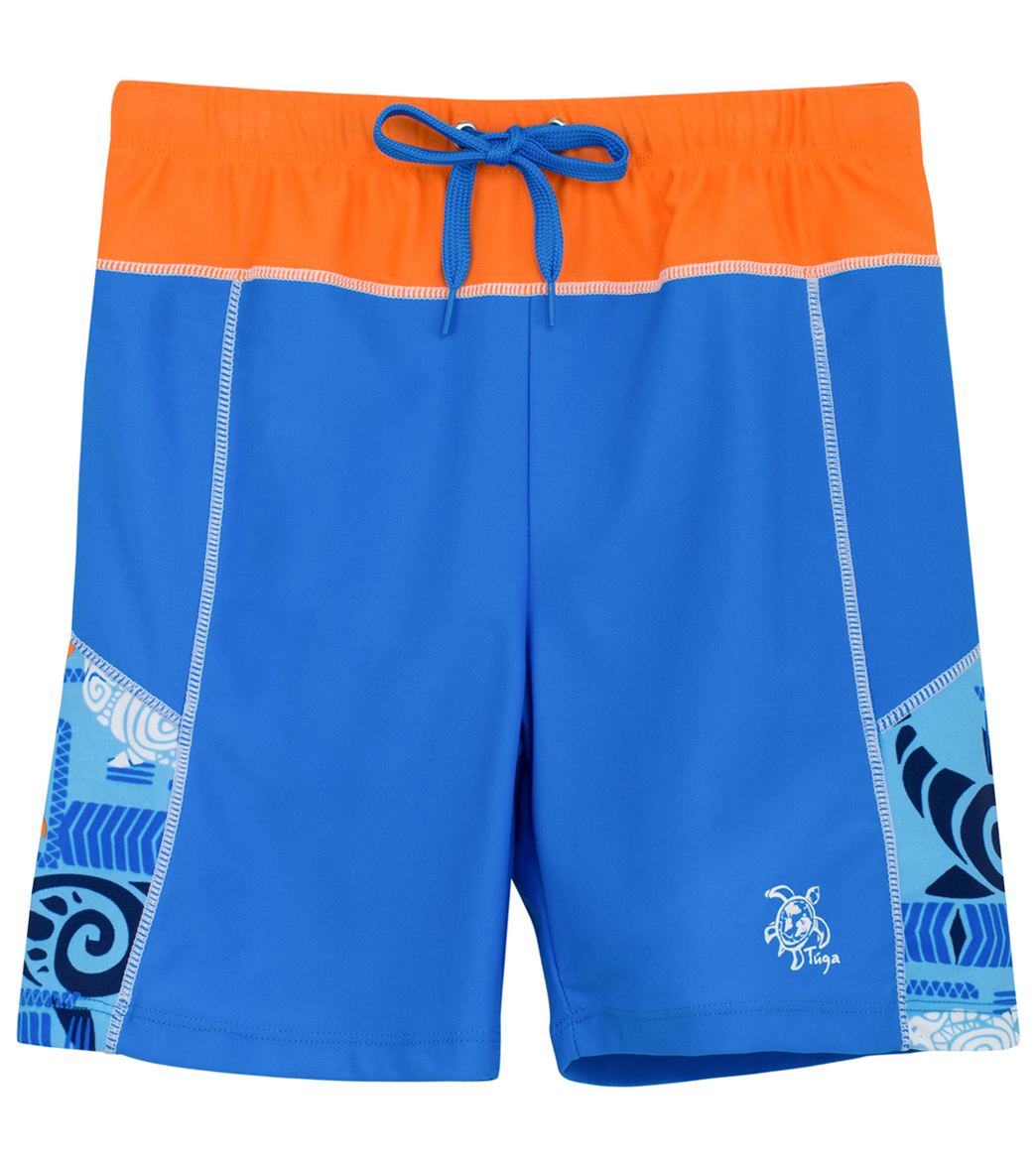 Tuga Boys' South Swell Swim Shorts Toddler/Little/Big Kid - Night 4/5 Yrs Size Years - Swimoutlet.com