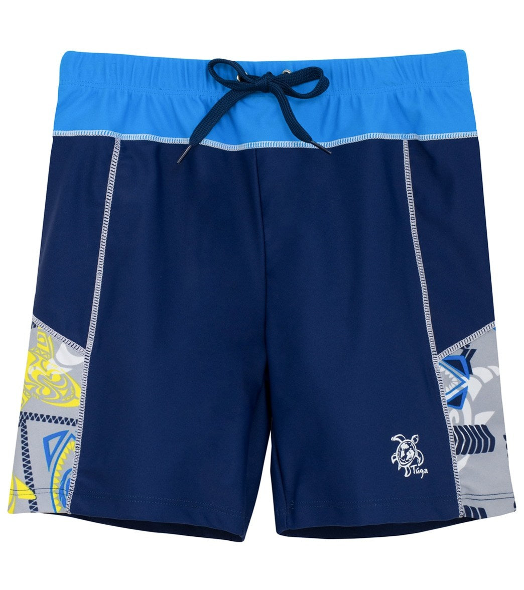 Tuga Boys' South Swell Swim Shorts Toddler/Little/Big Kid - Fanatic 2/3 Yrs Size Years - Swimoutlet.com