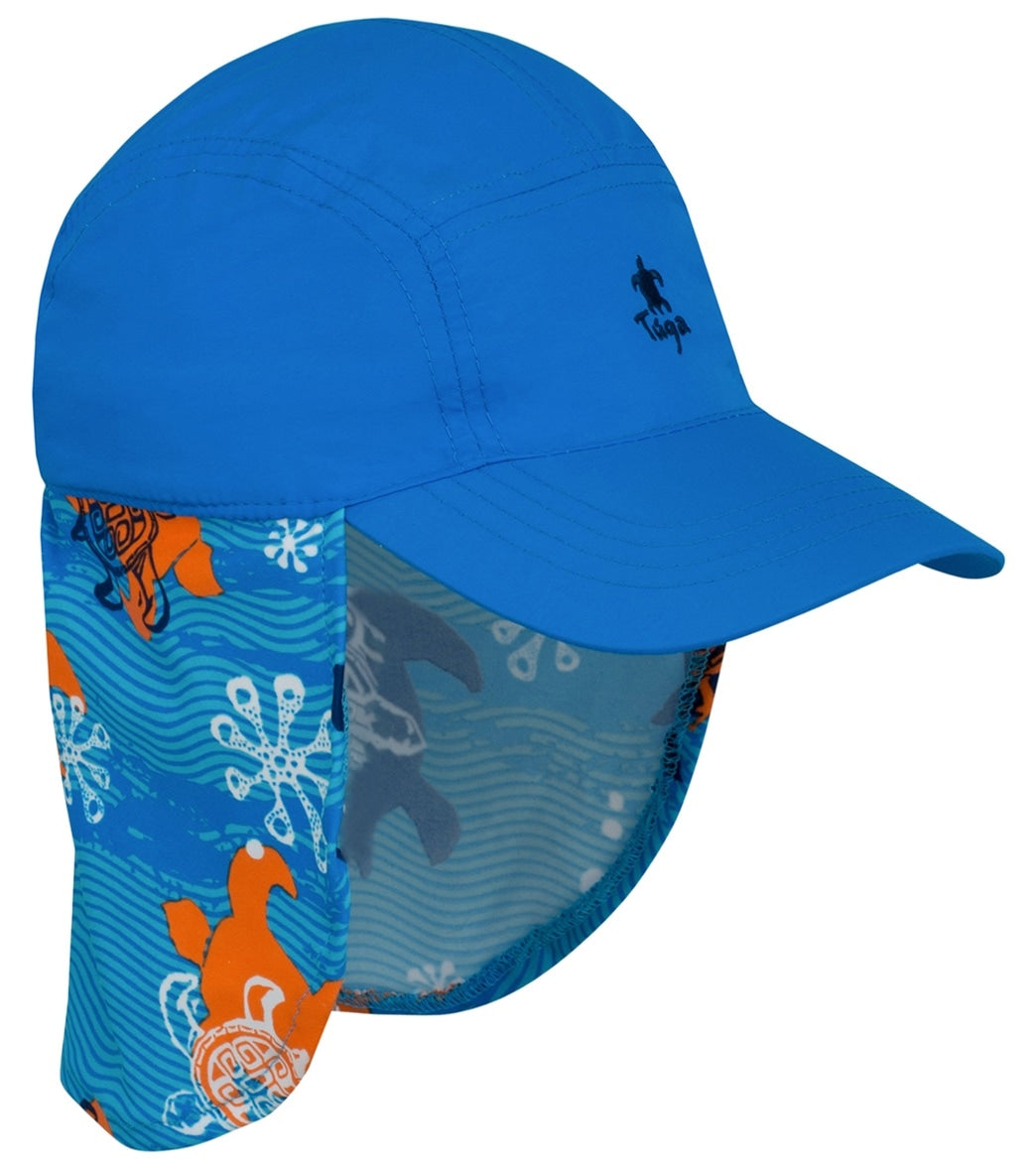 Tuga Boys' Legionnaire Hat - Blue Roller Small Nylon/Spandex - Swimoutlet.com