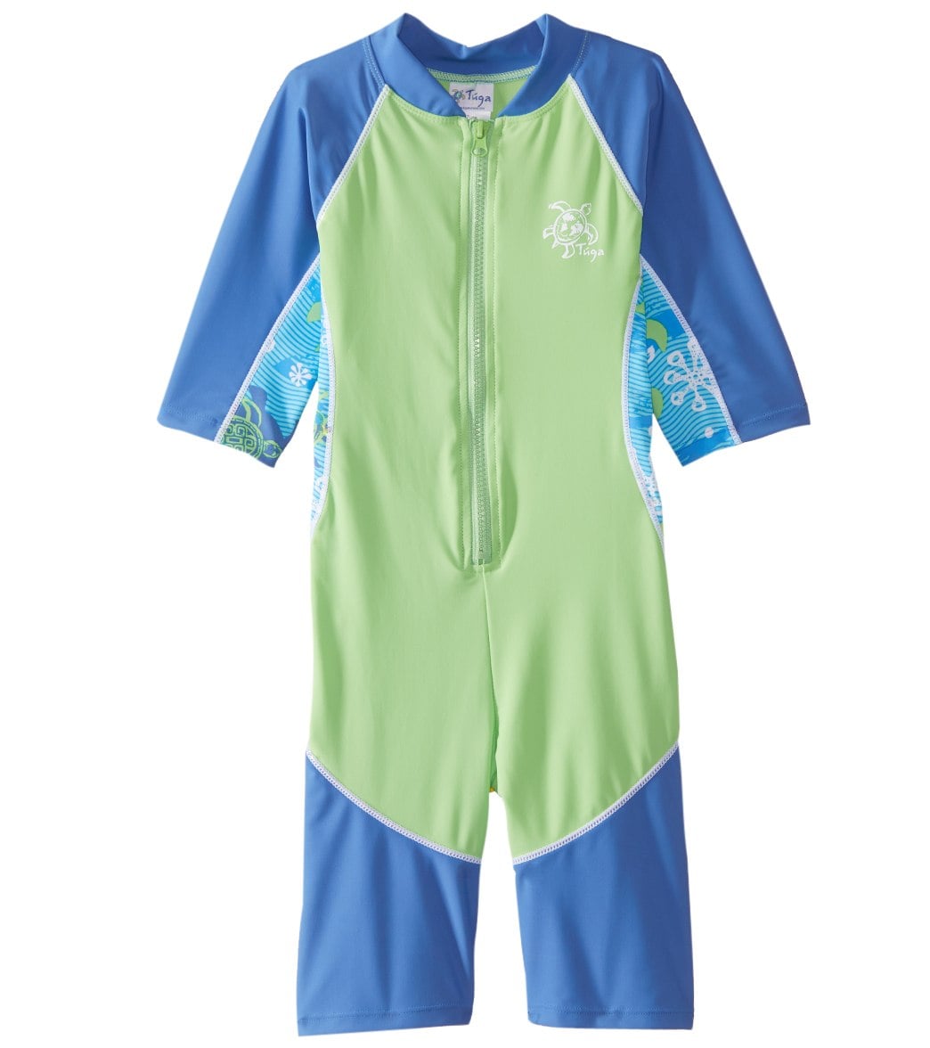 Tuga Boys' Low Tide Short Sleeve Sunsuit Baby Toddler - Spring Ride 6/12 Mo Size Months - Swimoutlet.com