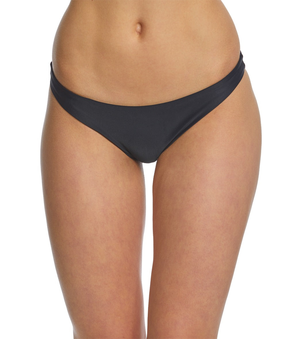 Hurley women's quick dry bikini bottom - black xl - swimoutlet.com