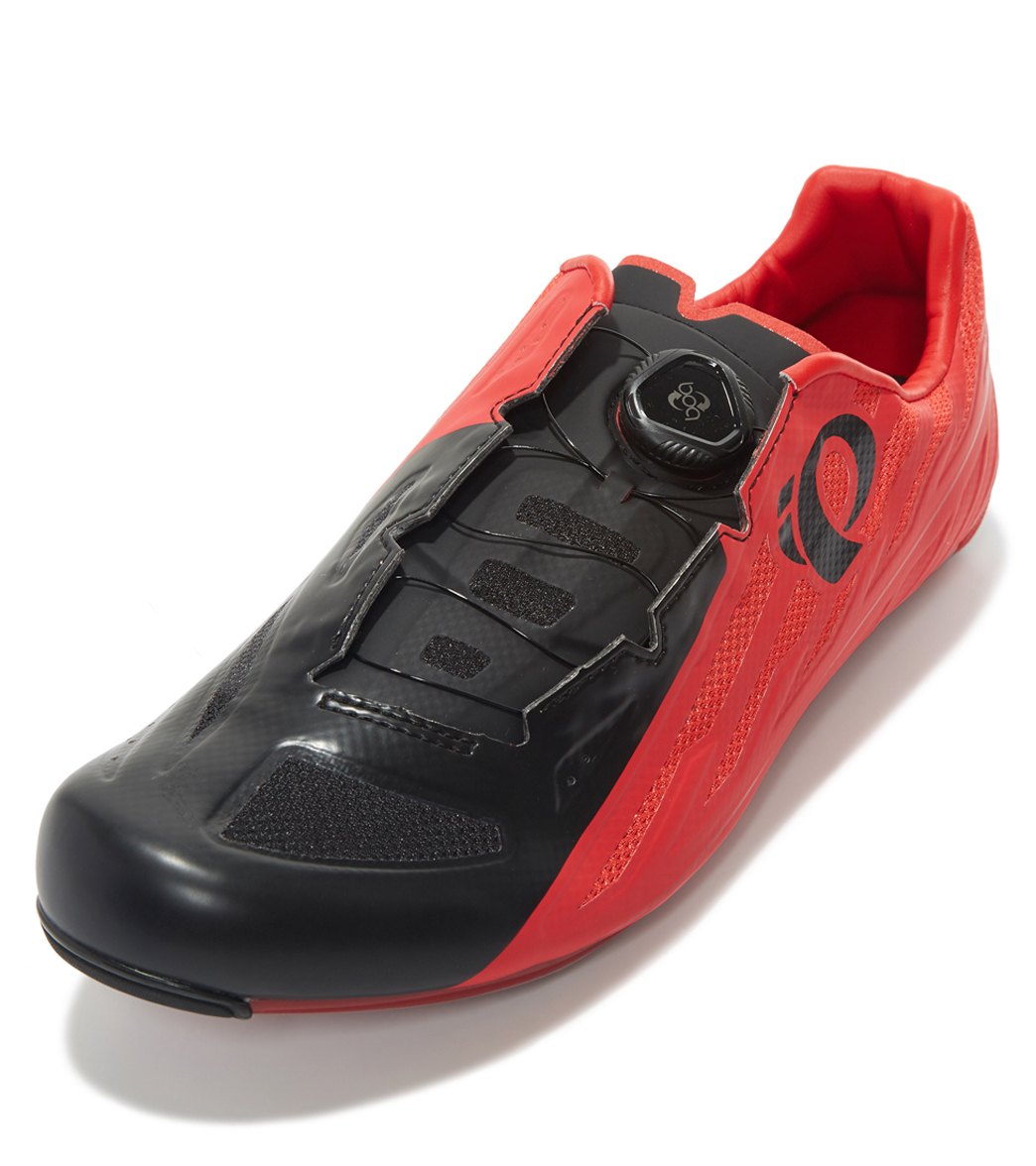 Pearl Izumi Men's Race Road V5 Cycling Shoe - Rogue Red/Black 39.5 - Swimoutlet.com