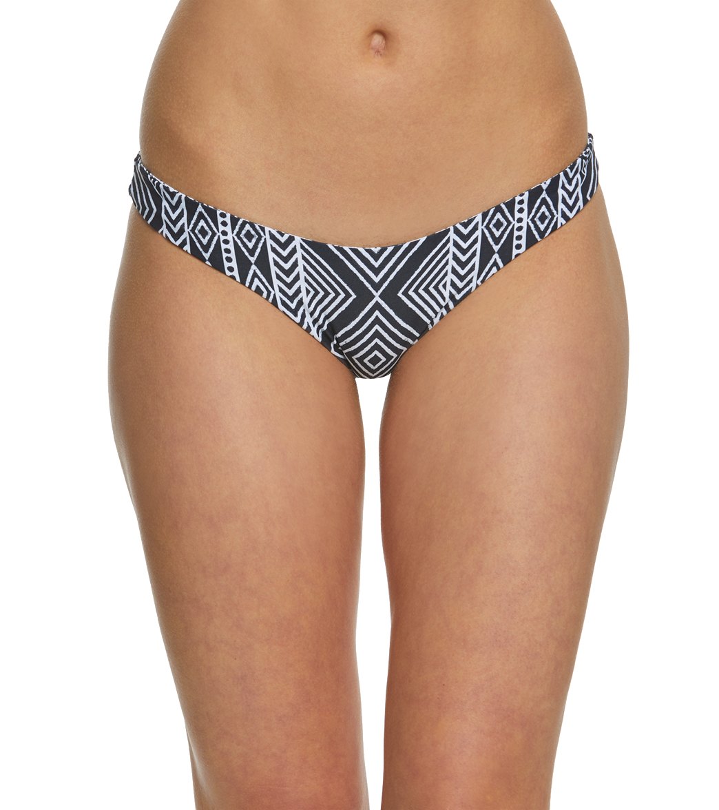 Rip Curl Women's Black Sands Hi Leg Skimpy Bikini Bottom - Xl - Swimoutlet.com