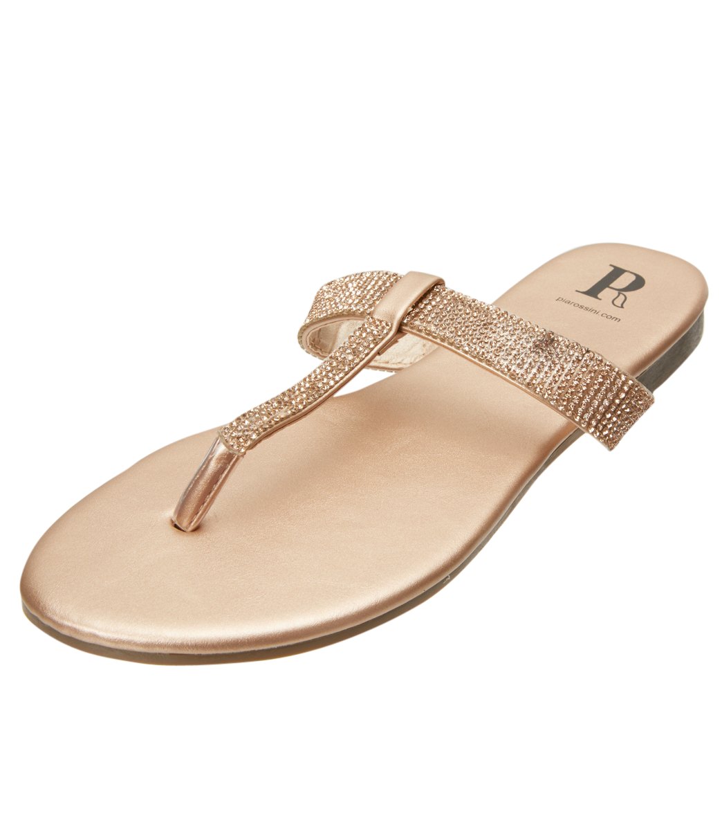 Pia Rossini Women's Shanaya Sandals - Rose Gold 7 - Swimoutlet.com