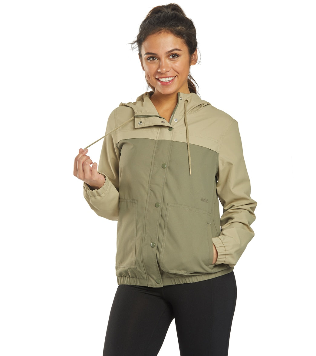 Volcom Women's Enemy Stone Jacket - Dusty Green X-Small - Swimoutlet.com