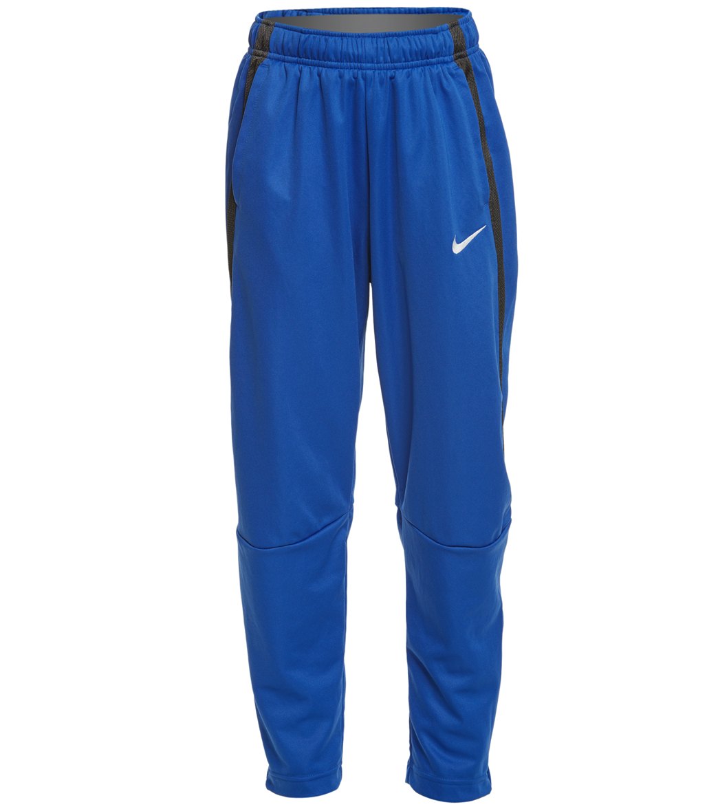 Nike Youth Women's Training Pants - Royal Medium Size Medium Polyester - Swimoutlet.com