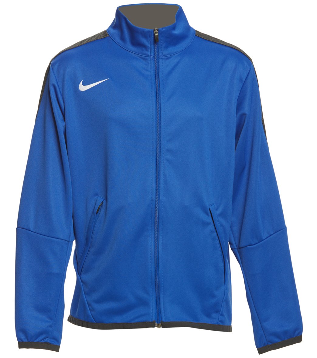 Nike Youth Women's Training Jacket - Royal Large Size Large Polyester - Swimoutlet.com