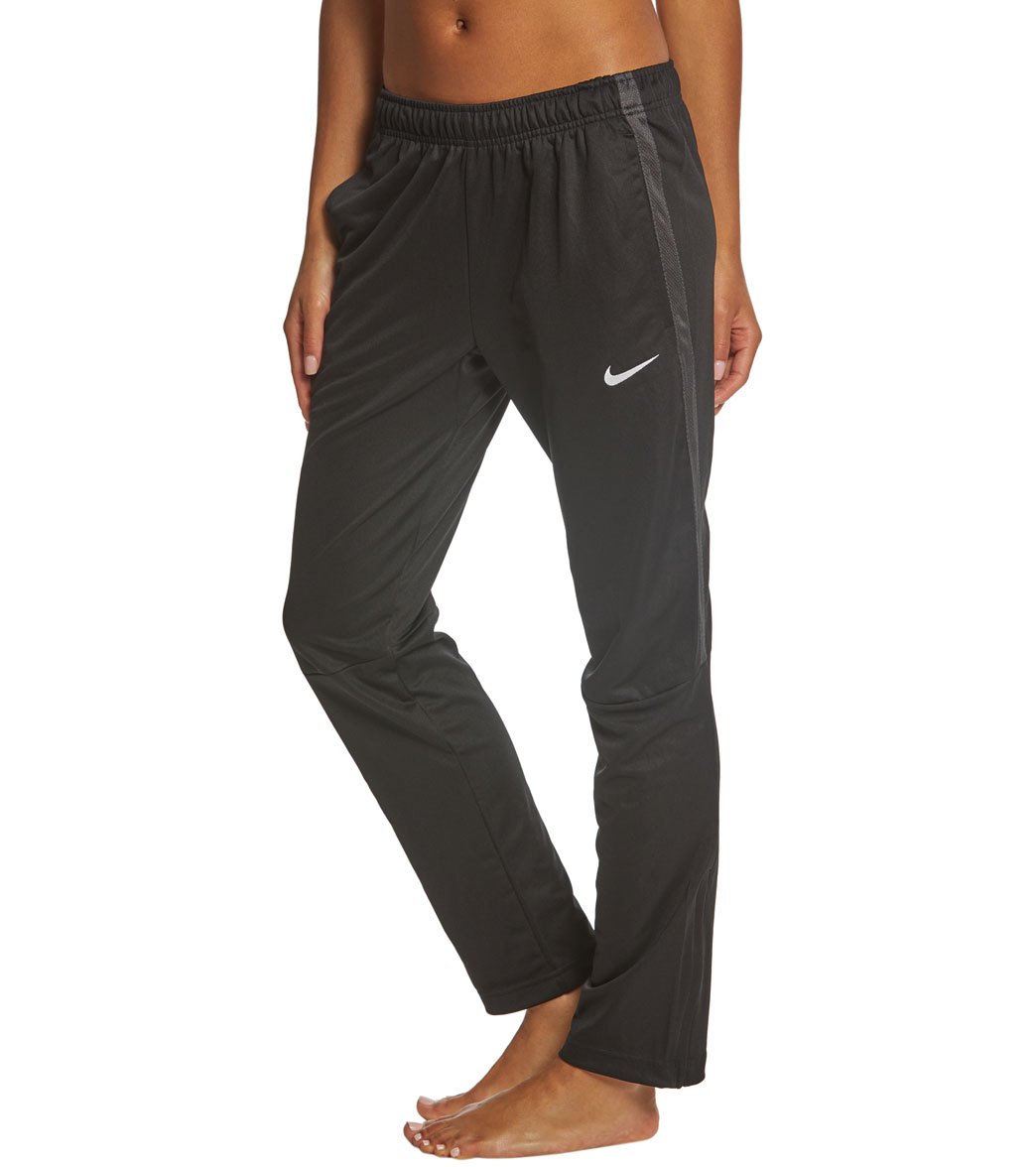 Nike women's training pants - black small size small polyester - swimoutlet.com