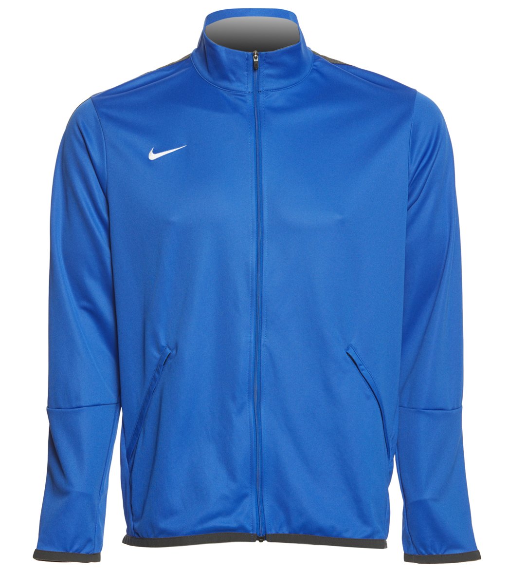 Nike Men's Training Jacket - Royal Large Size Large Polyester - Swimoutlet.com