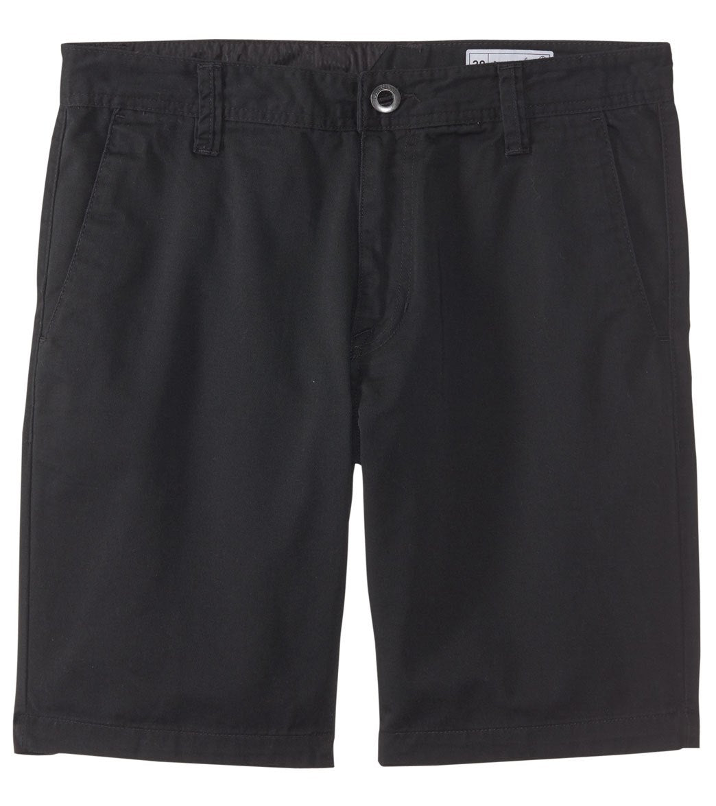 Volcom Men's Frickin Drifter Short - Black 28 Cotton/Polyester - Swimoutlet.com