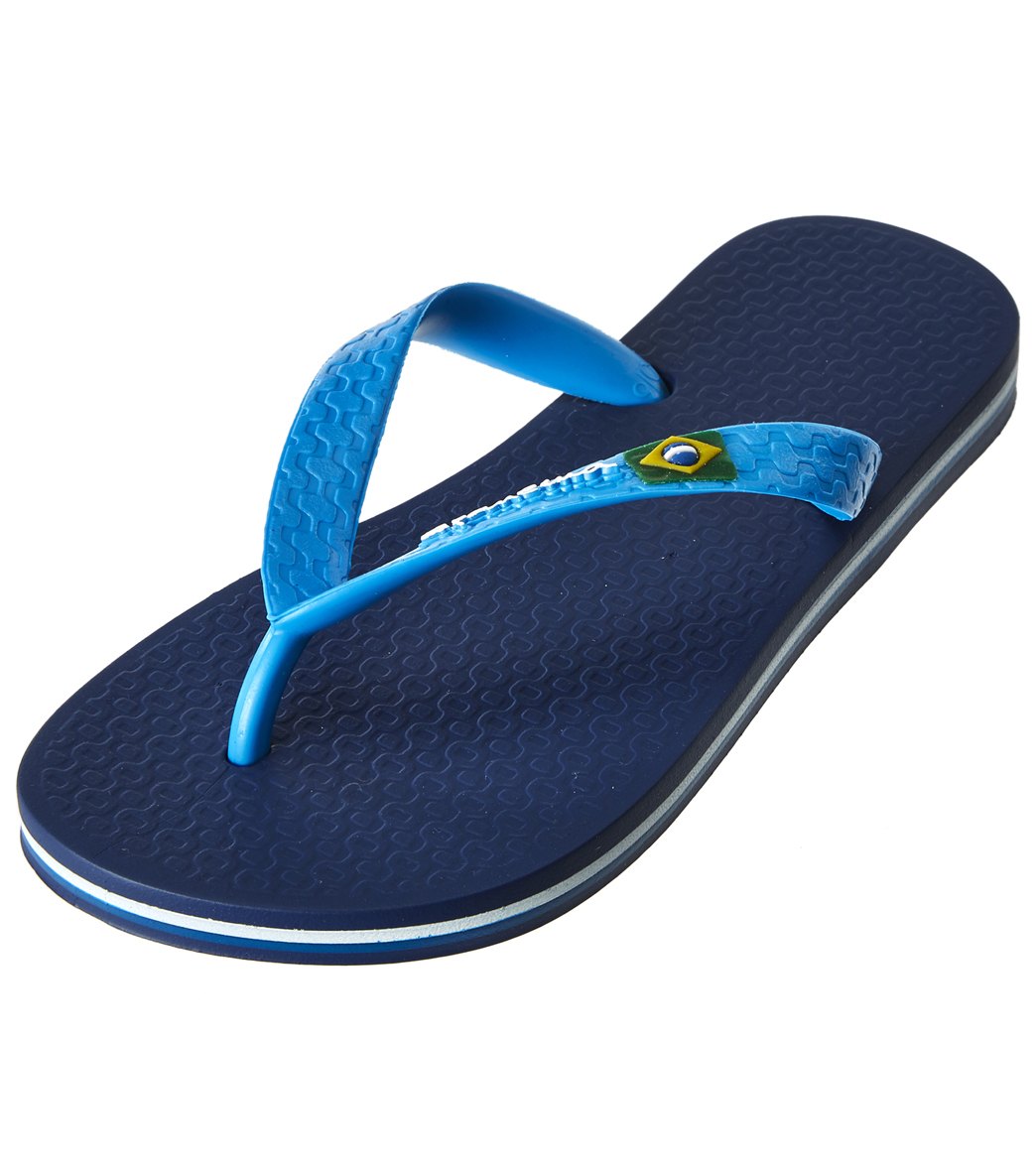 Ipanema Boys' Brazil Flip Flop - Blue/Blue 9 - Swimoutlet.com