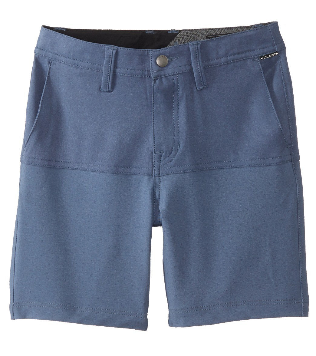 Volcom Boys Frickin Snt Block Short Toddler/Little/Big Kid - Deep Blue 23 - Swimoutlet.com