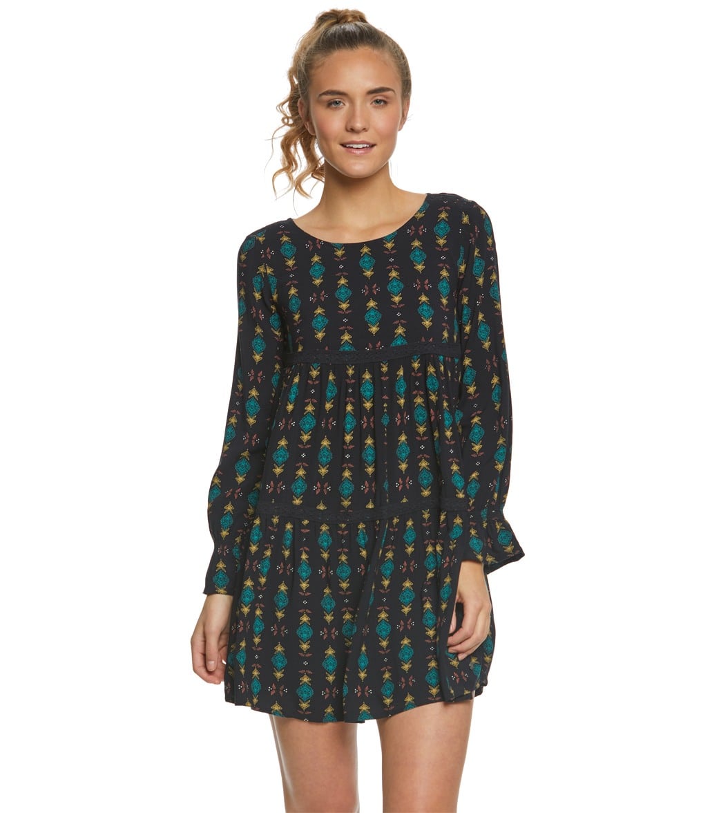 Roxy Sweetness Seas Dress - Anthracite Little Desert Small - Swimoutlet.com