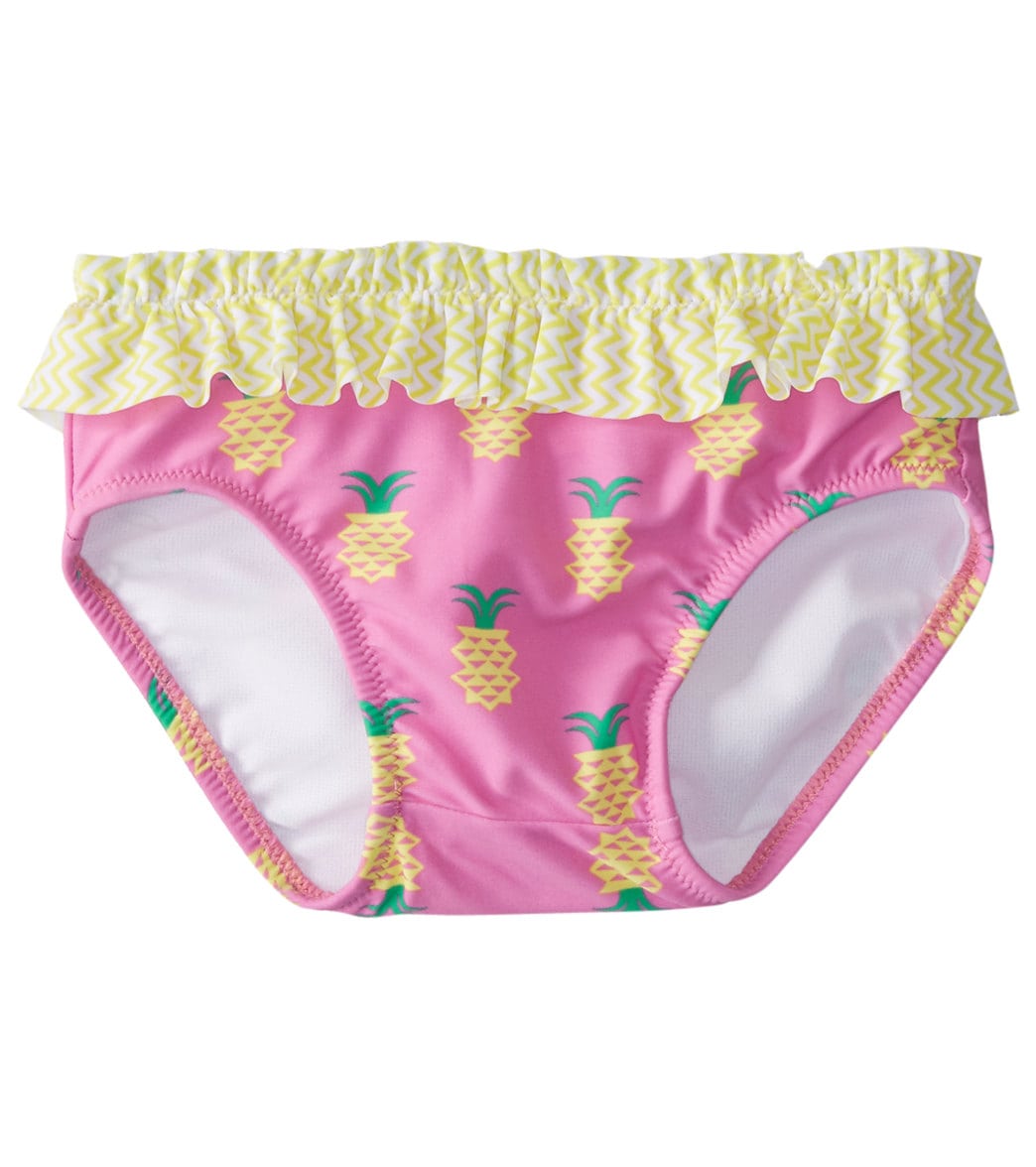Platypus Australia Girls' Swim Brief Baby - Pineapple Crush 1 - Swimoutlet.com