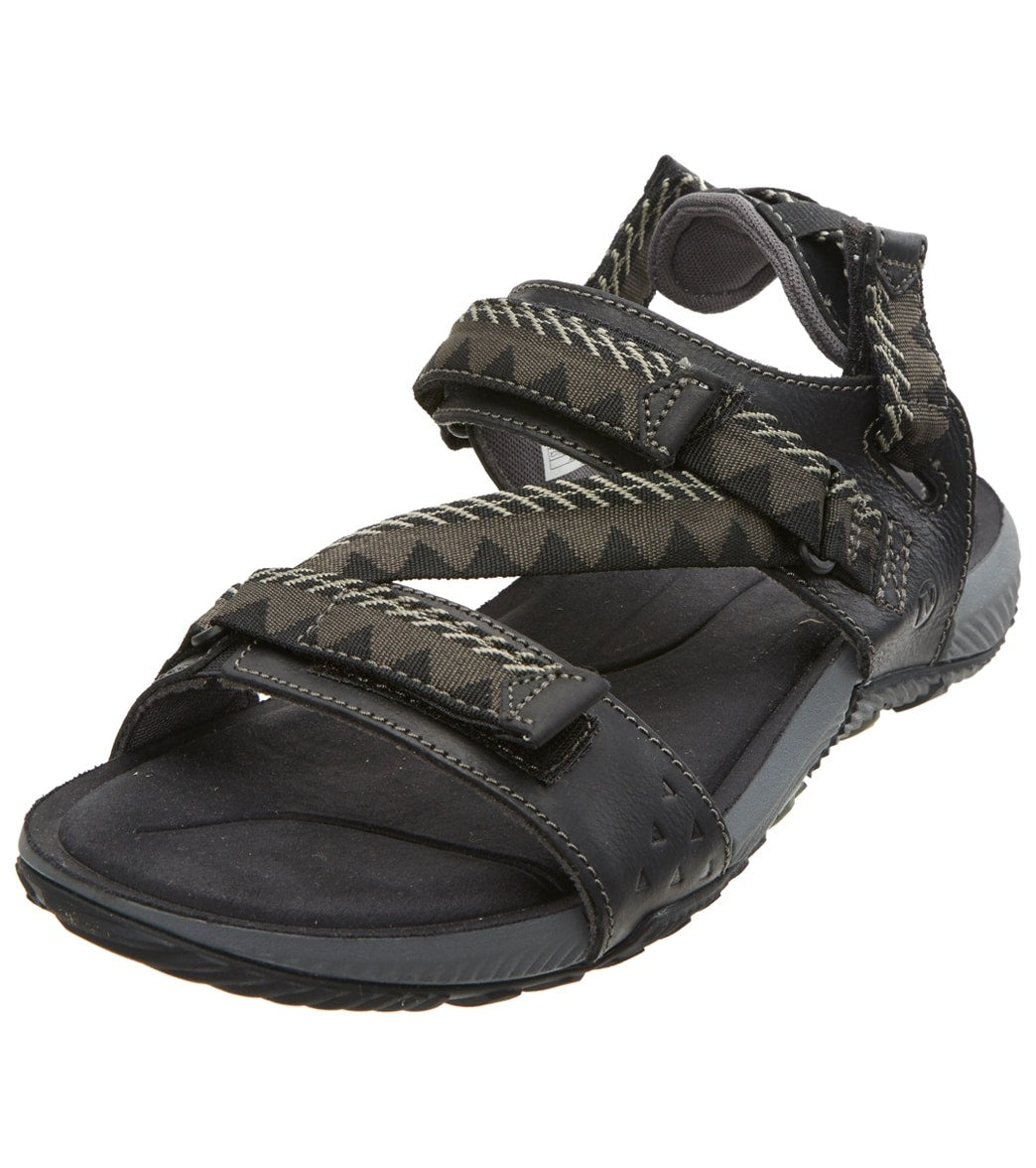 Merrell Men's Terrant Convertible Sandals - Black 13 - Swimoutlet.com