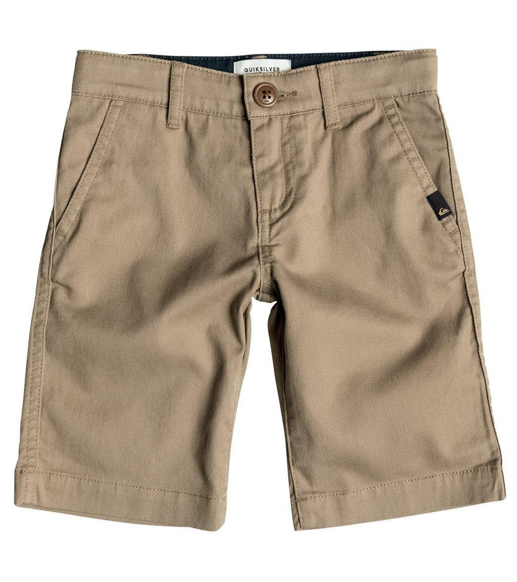 Quiksilver Boys' Everyday Union Stretch Walk Short - Elmwood 5 Cotton/Polyester/Elastane - Swimoutlet.com