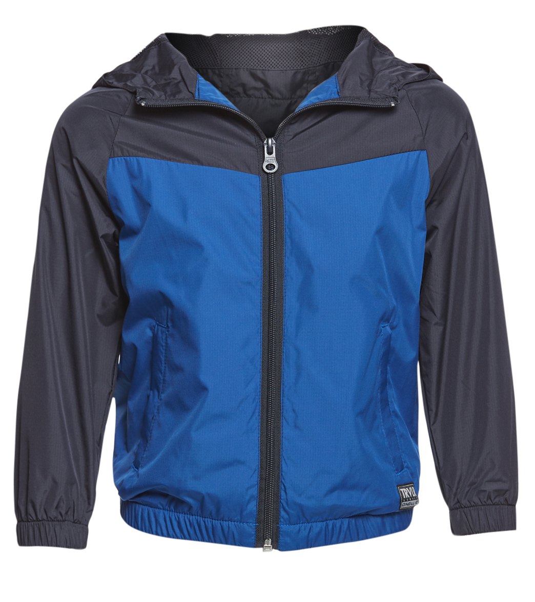 O'neill Boys' Travelers Windbreaker Jacket Toddler - Navy Large 7 Polyester - Swimoutlet.com