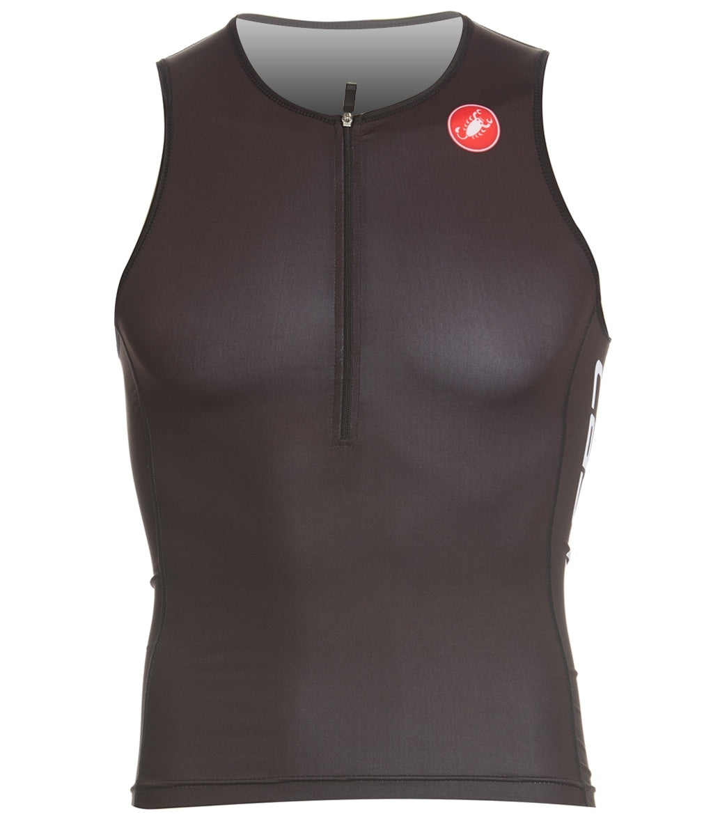 Castelli Men's Core 2 Tri Top - Black Medium - Swimoutlet.com