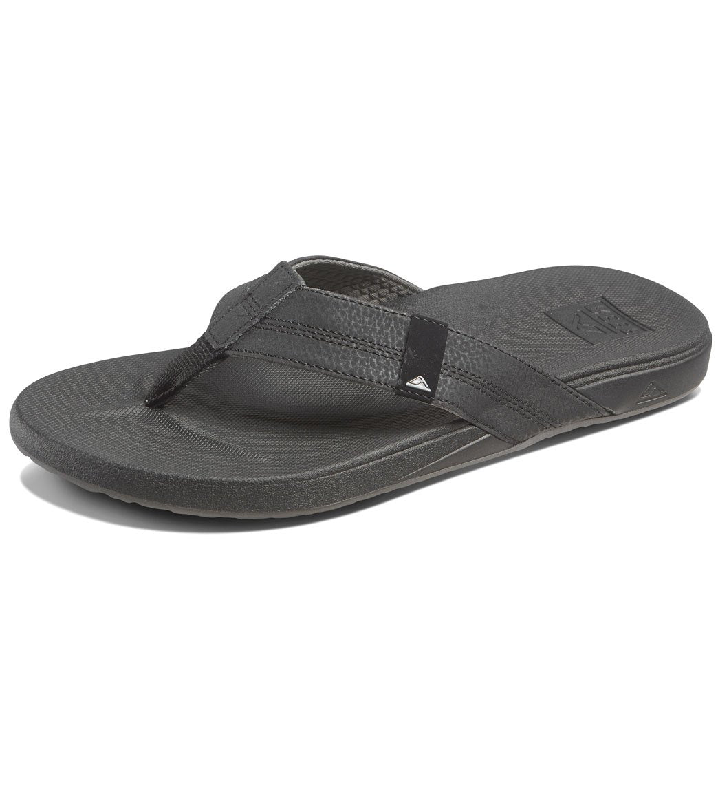 Reef Men's Cushion Bounce Phantom Flip Flop - Black 7 - Swimoutlet.com