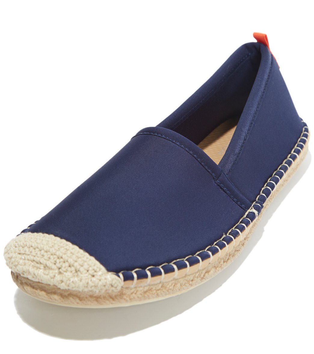 Sea Star Beachwear Women's Beachcomber Espadrille Water Shoe - Dark Navy 10 - Swimoutlet.com