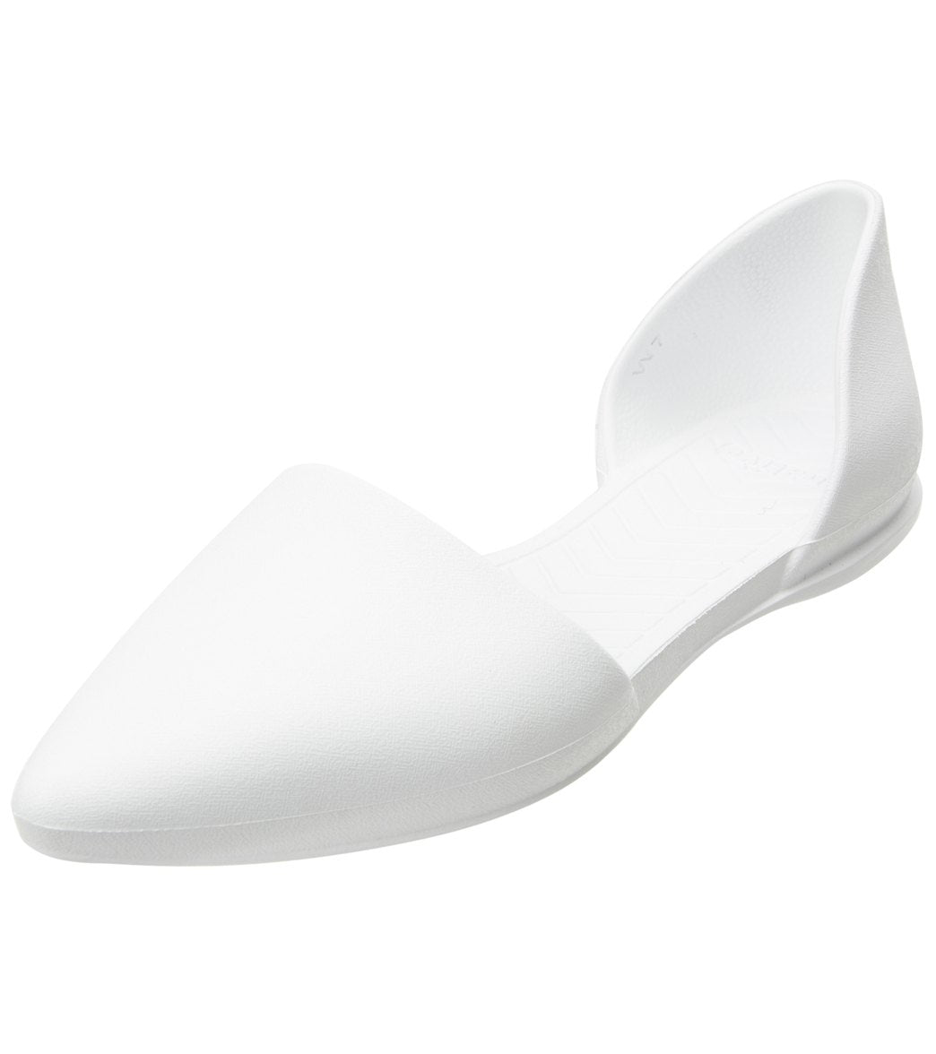 Native Women's Audrey Flat - Shell White W10 - Swimoutlet.com