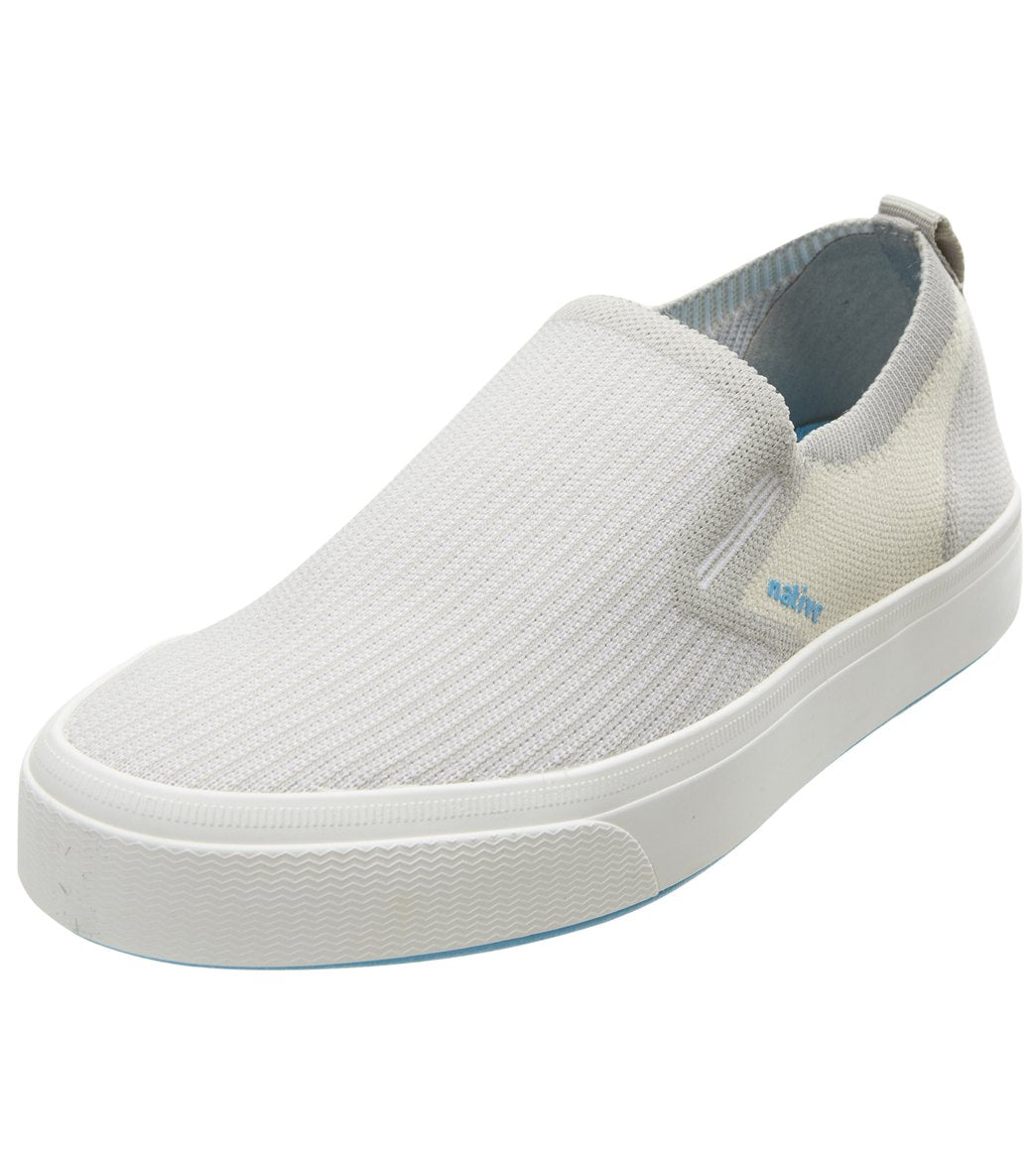 Native Miles 2.0 Liteknit Shoes - Pigeon Grey/Bone White/Shell White W10/M8 - Swimoutlet.com