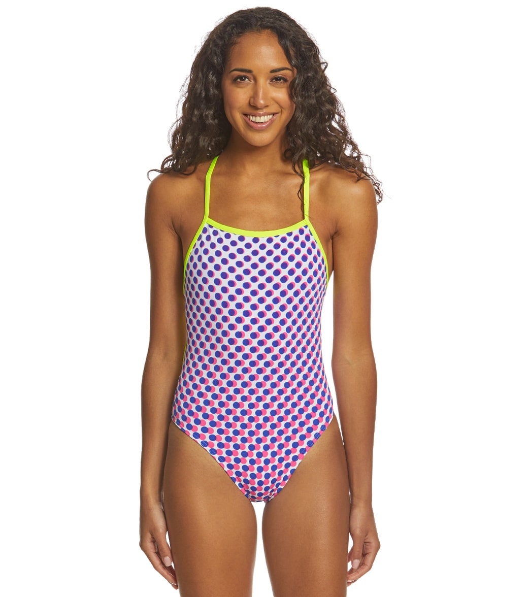 Funkita Women's Spec-Tacular Tie Back One Piece Swimsuit - Multi 38 Polyester - Swimoutlet.com