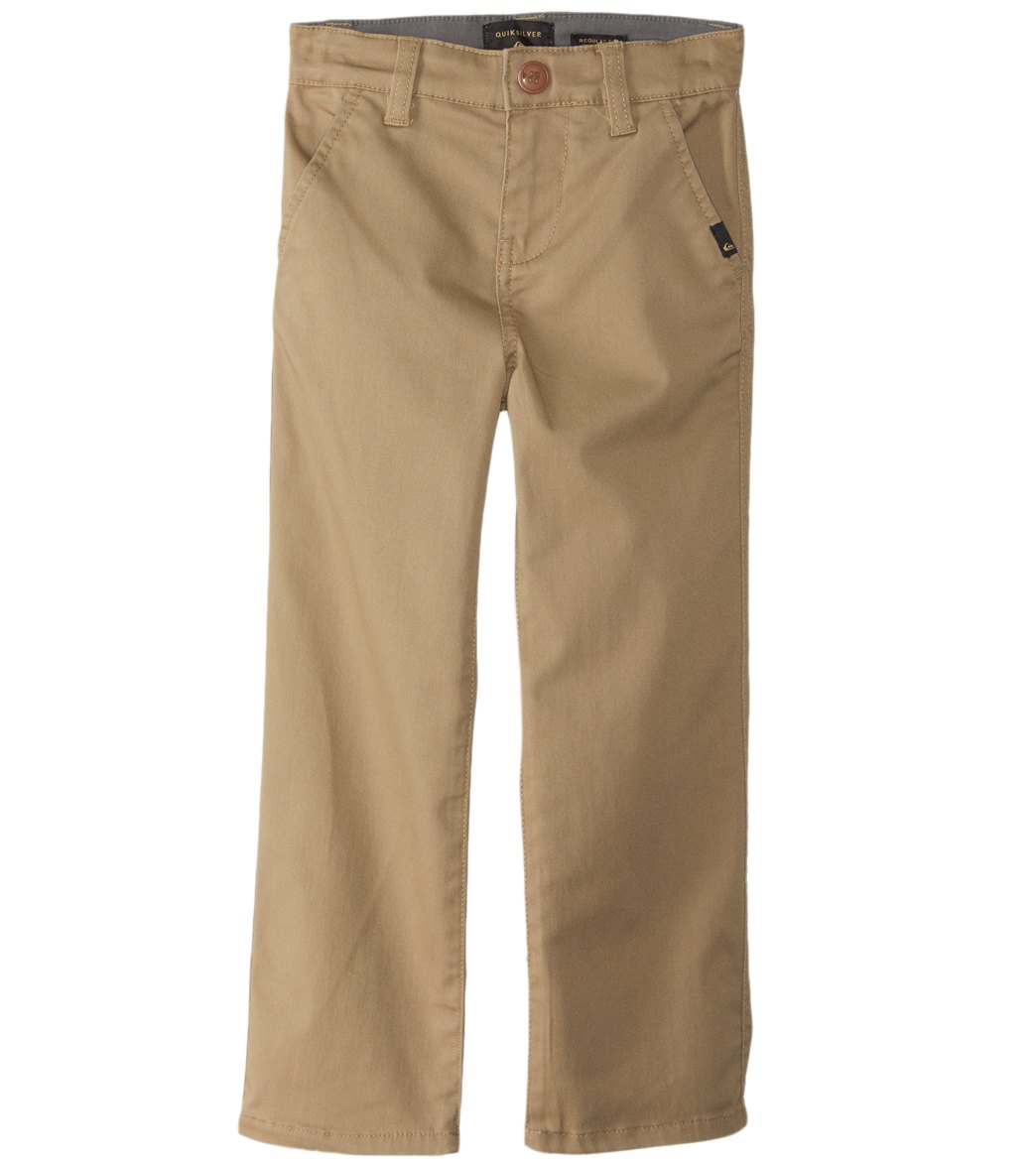 Quiksilver Boys' Everyday Union Pants 2T-7X - Elmwood 3T Cotton/Polyester - Swimoutlet.com