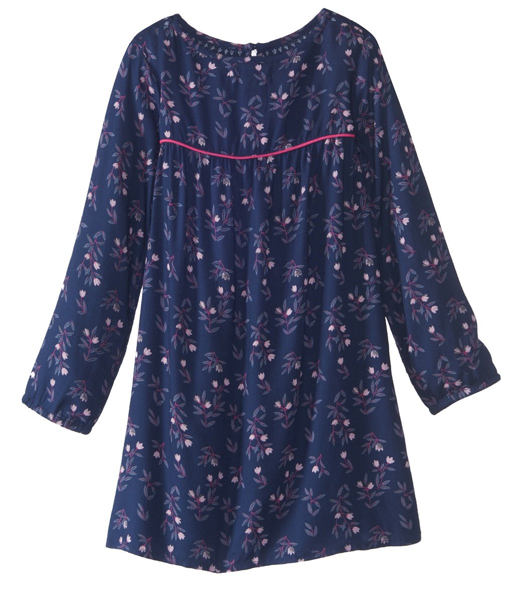 Roxy girls' waiting for you dress 2t-7 - blues nice one 3t - swimoutlet.com