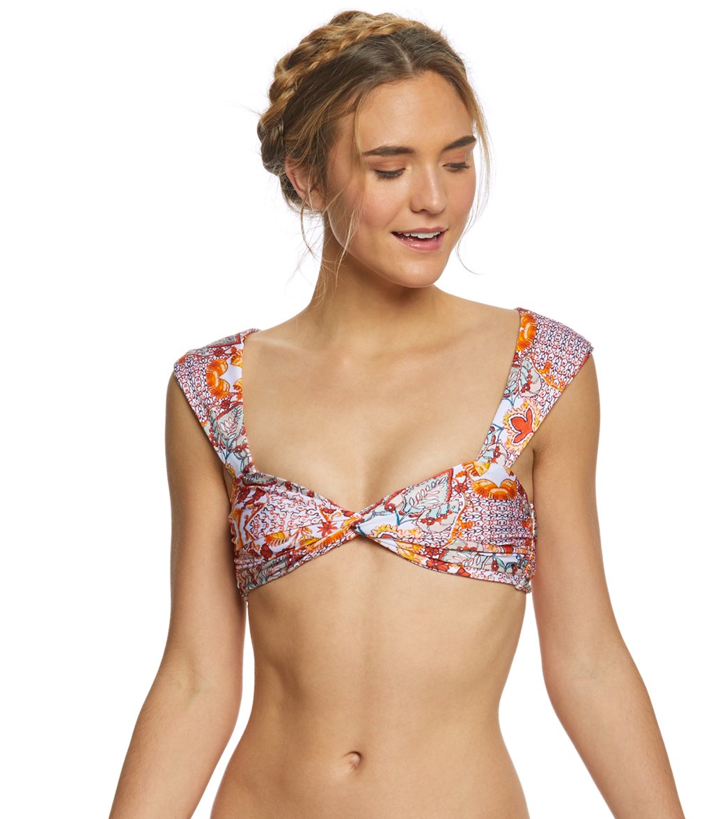 Somedays Lovin Sun Drenched Bandeau Bikini Top - Multi Medium Elastane/Polyamide - Swimoutlet.com