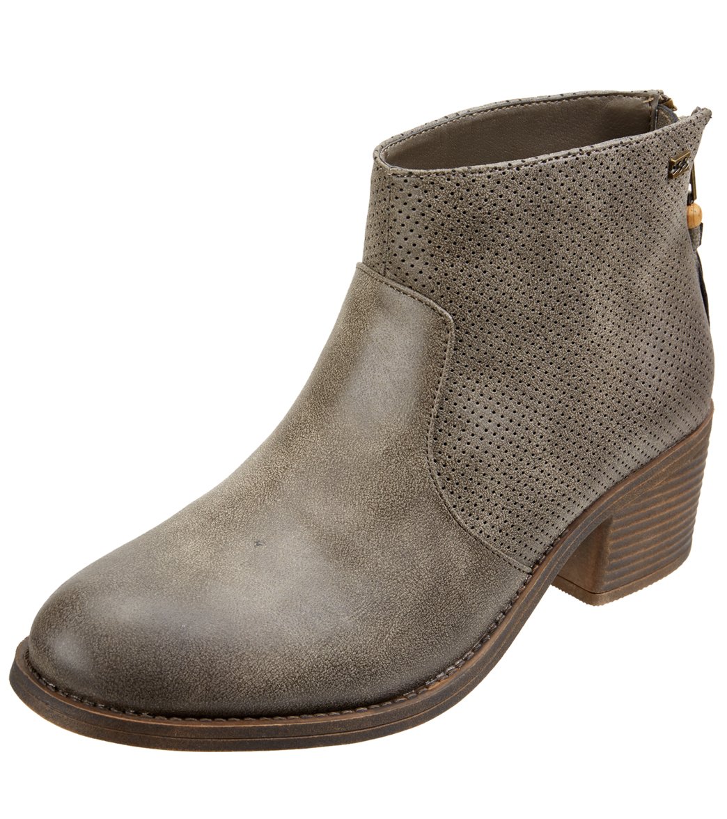 Billabong Women's Talia Bootie - Espresso 7.5 Vegan/Leather - Swimoutlet.com