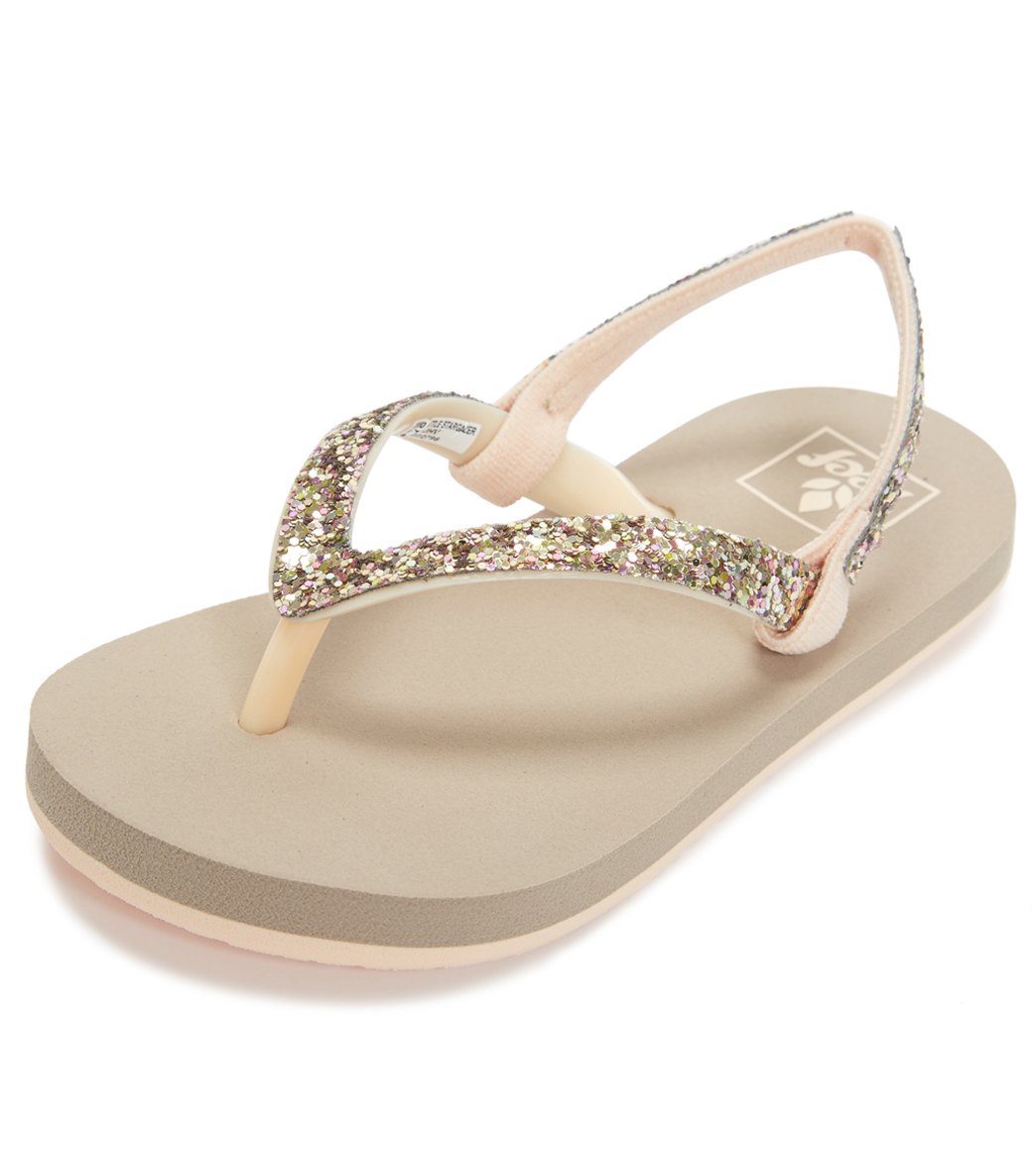 Reef girls' little stargazer flip flop - gemstone 7/8 - swimoutlet.com