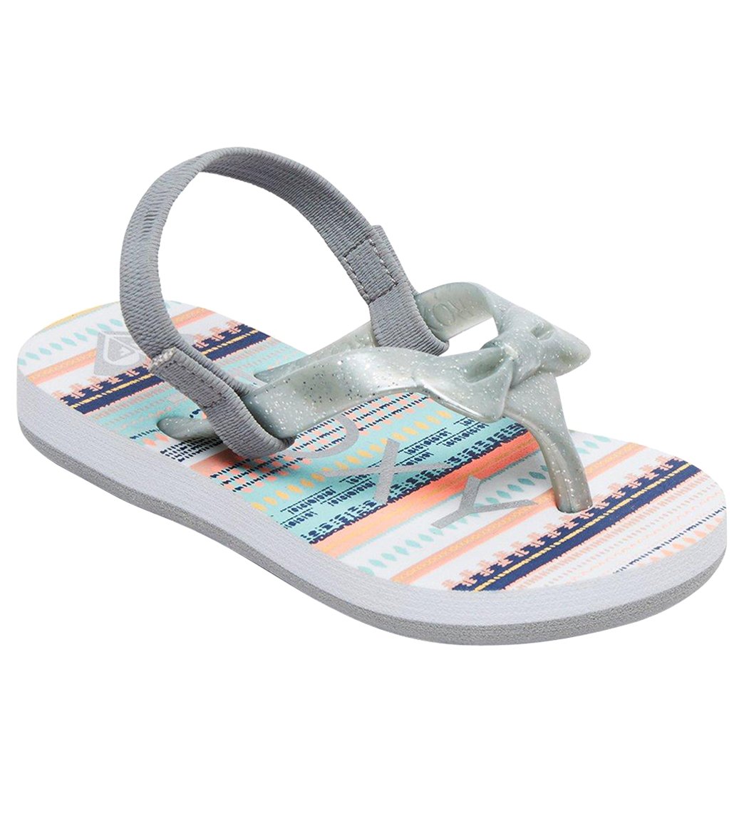 Roxy Girls' Fifi Ii Sandals - Teal 5 100% Rubber - Swimoutlet.com