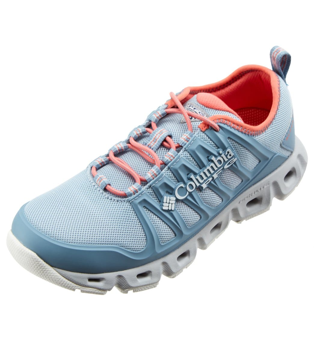 Columbia Women's Megavent Ii Pfg Water Shoe - Mirage/Melonade 5 - Swimoutlet.com